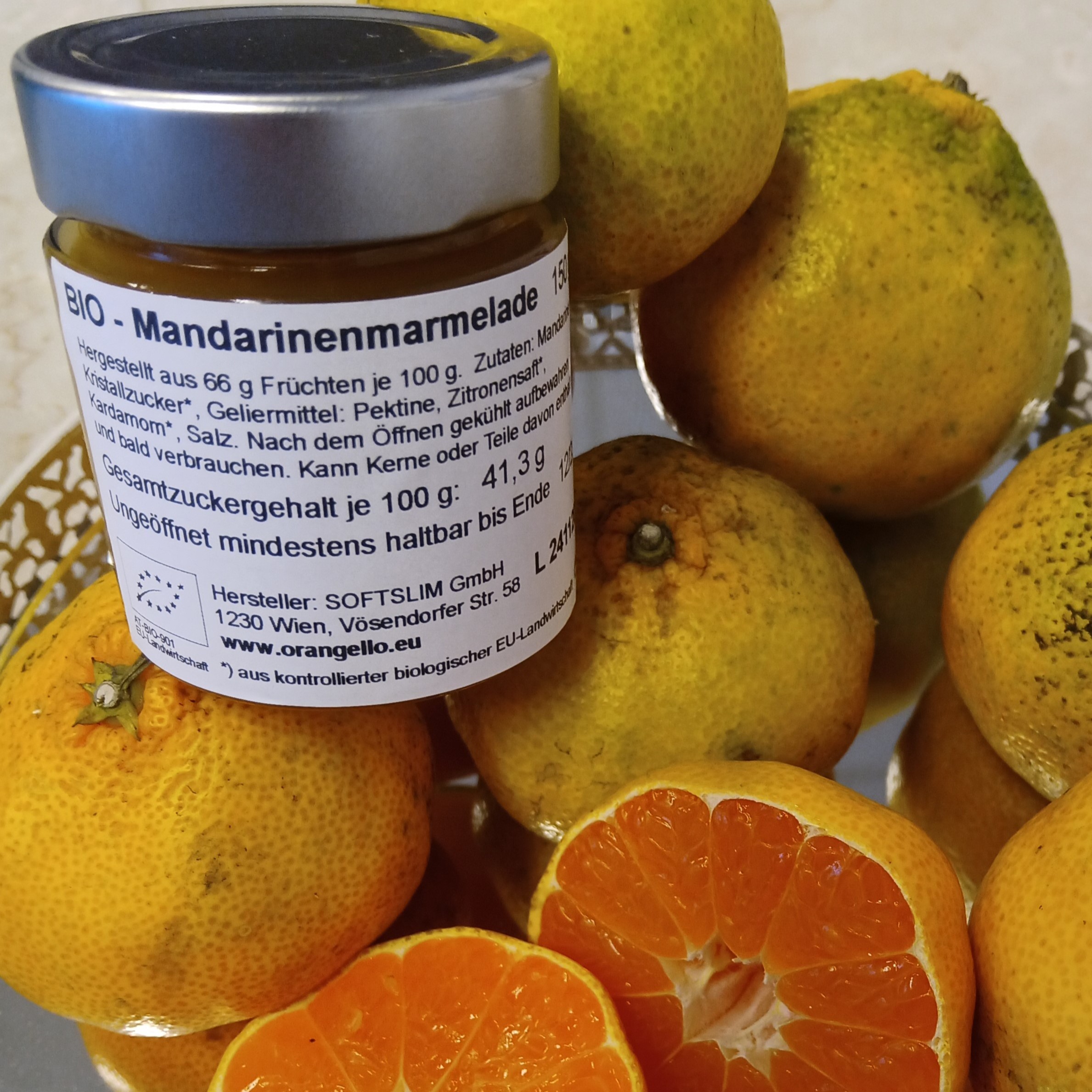 Mandarinenmarmelade